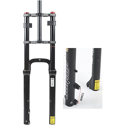 26 Inch Double Shoulder Air Fork 140mm Travel Disc Brake E2531