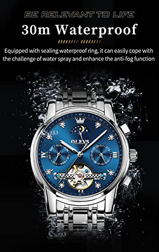 Two Tone Stainless Steel Automatic Dress Watch F168466