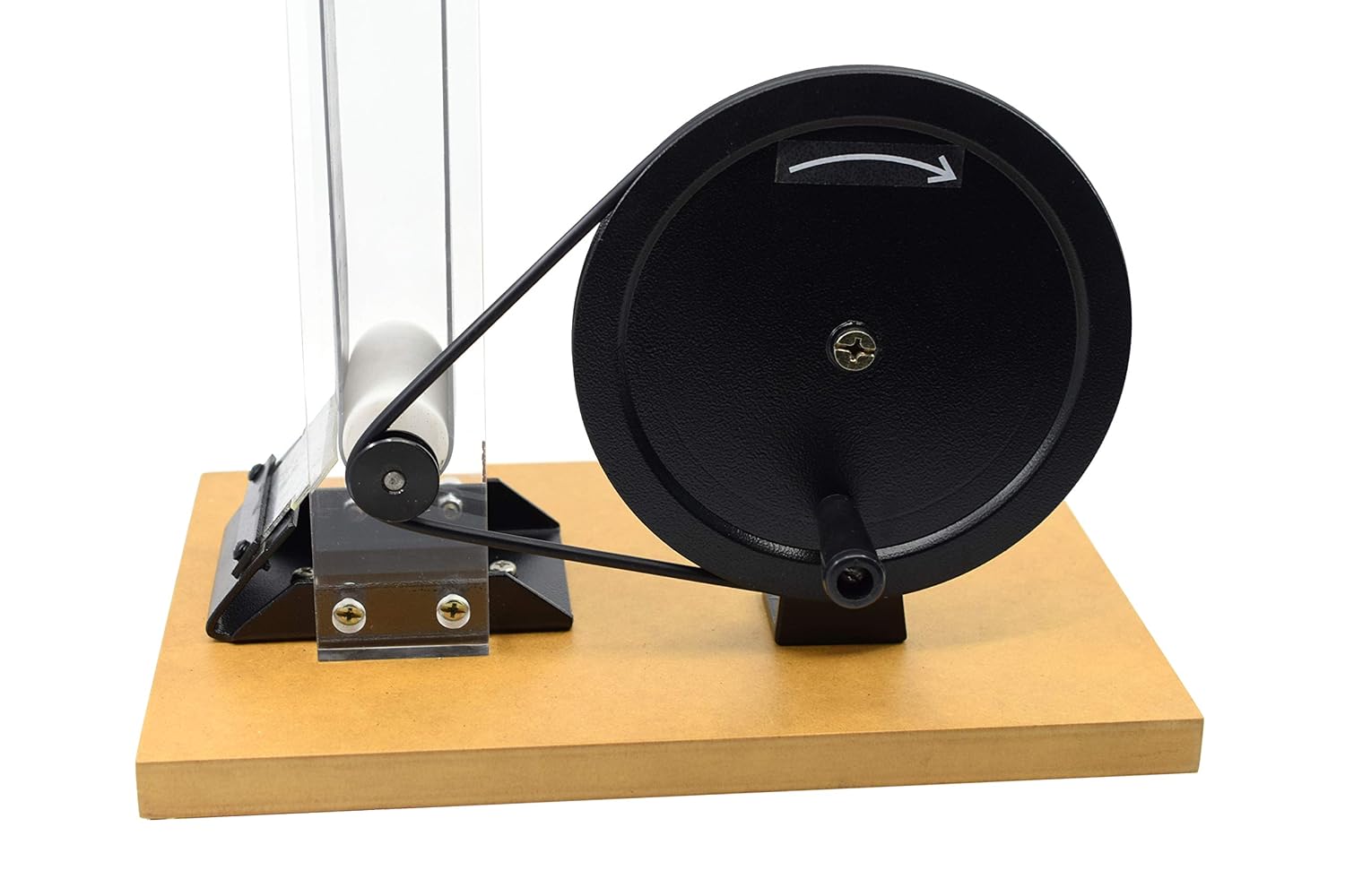 9.8" Sphere Hand Crank Van De Graaff Generator P1803