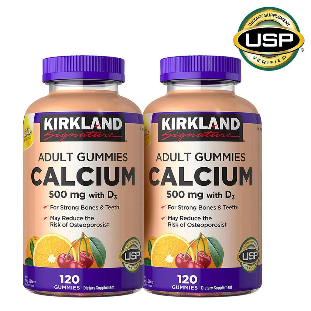 Calcium 500 mg with D3, 240 Gummies G83313