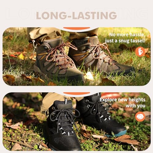 Round Shoelaces 2 Pairs Heavy Duty Work Boots Y860545