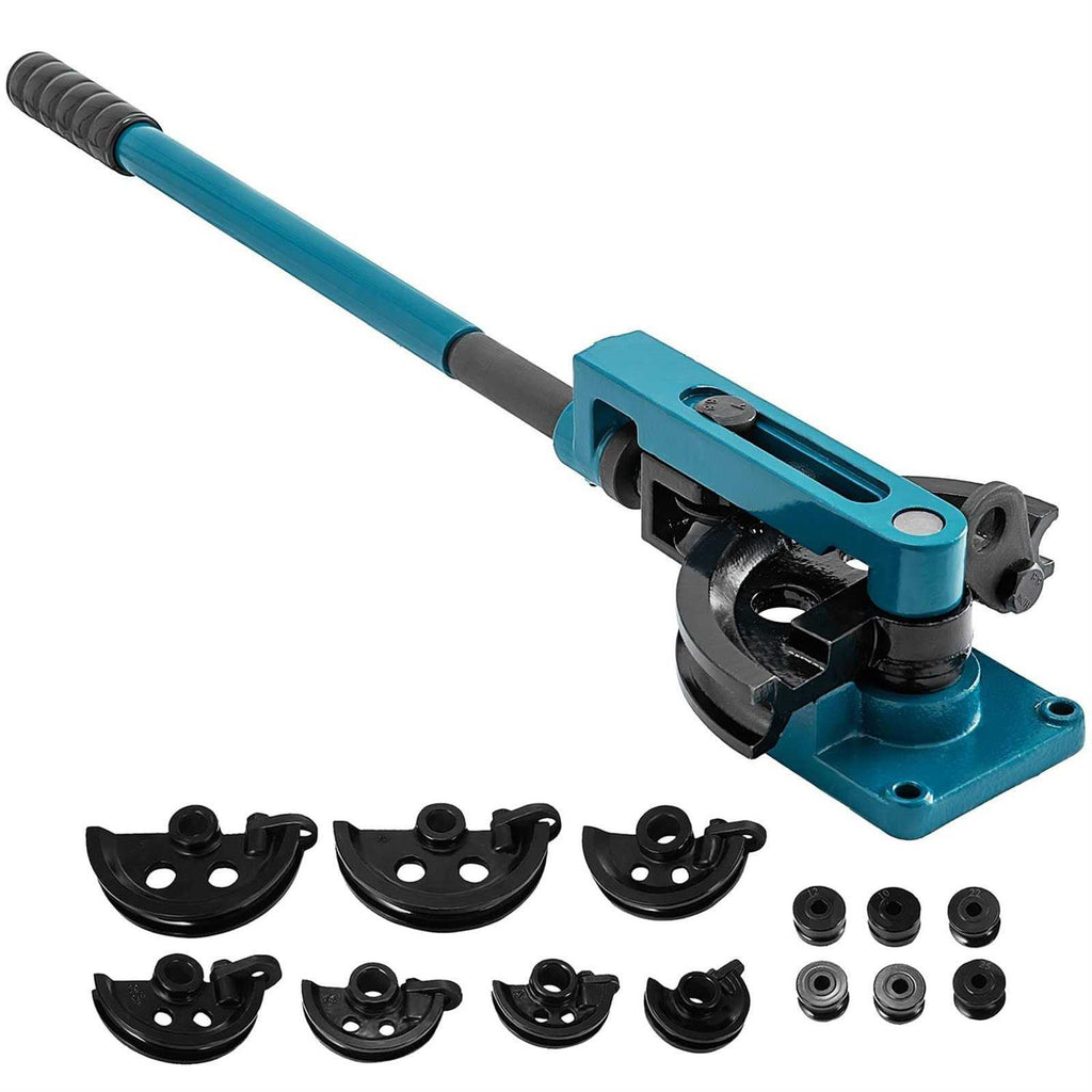3/8 to 1 Manual Pipe Tube Bender with 7 Dies D998