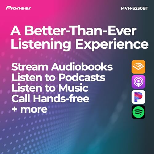 Bluetooth Car Stereo with USB/AUX Inputs E4291