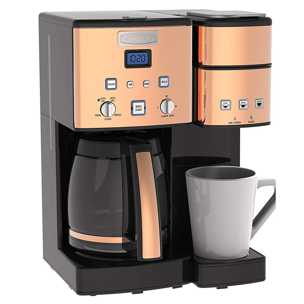 12 Cup Coffeemaker and Single-Serve Brewer E651