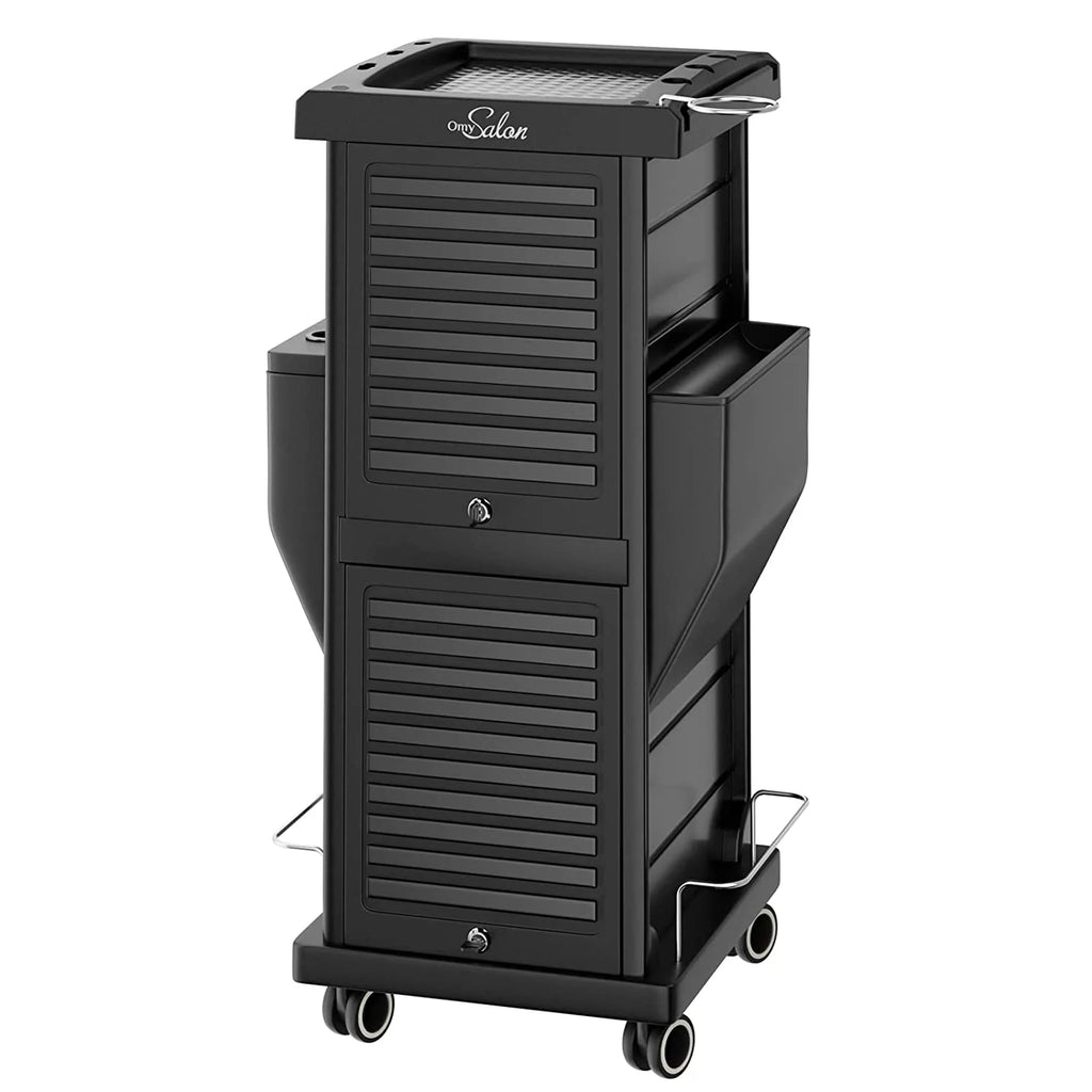 Salon Trolley with Lock 6 Drawers, Rolling Cart A270434