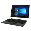 12.2 inch Windows 2-in-1 Tablet with Travel Keyboard, Charcoal Z627068