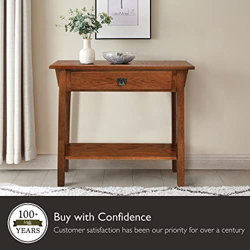 Medium Oak Wood Console Table I815348