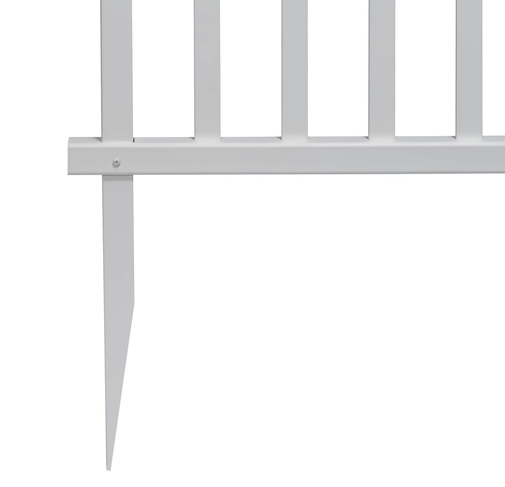 Vinyl No-Dig Picket Fence Kit - 2 Pack (30in H x 42in W) A9251
