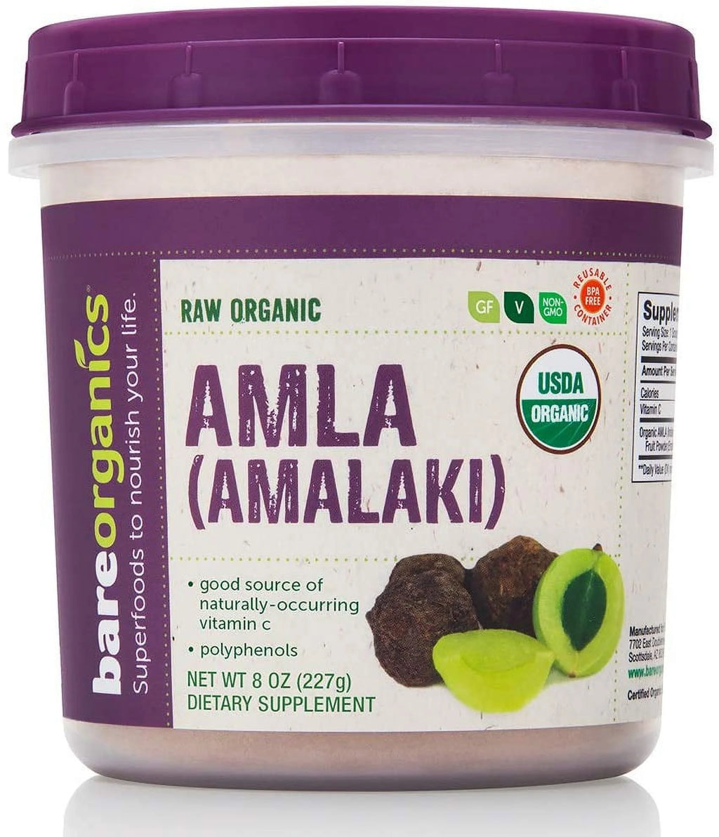 Amla, Indian Gooseberry & Superfood Powder, Dietary Supplement, 8 Oz D828607