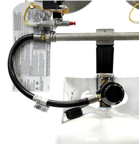 Portable Propane Radiant Heater, 12-30,000 BTU, 3 Settings V802