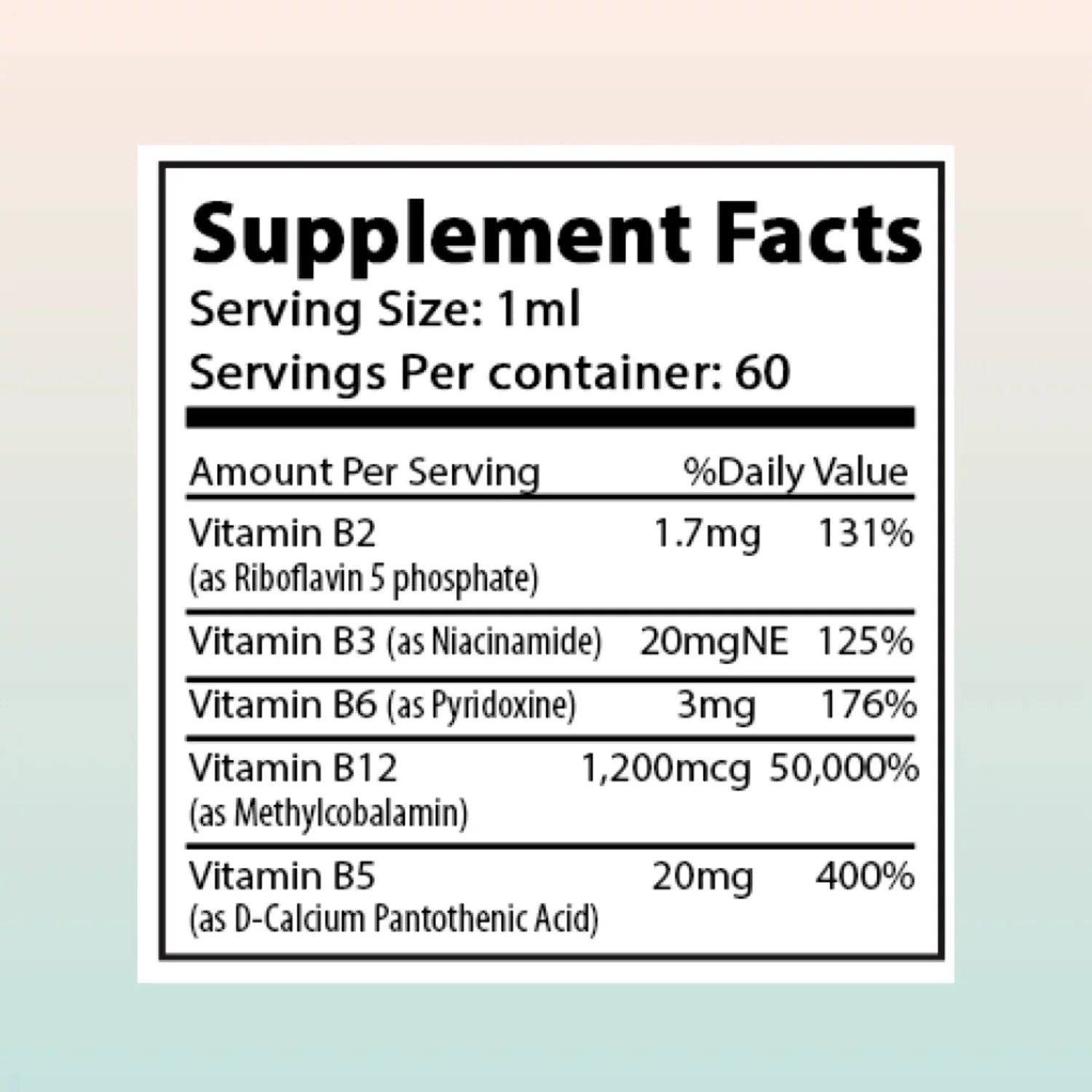 2-Pack Vitamin B Drops T82793