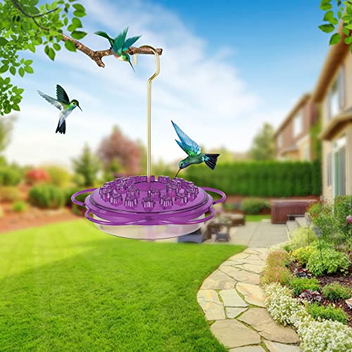 3 Pack Leak-Proof Outdoor Hanging Hummingbird Feeders K4958