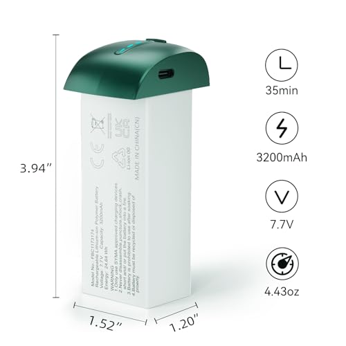 7.7V 3200mAh Rechargeable Lithium Battery with Type-C Cable V13054