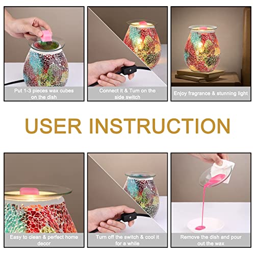 Mosaic Electric Wax Melt Warmer T6209