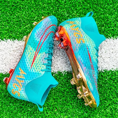 Soccer Boots Turf Football Shoes Breathable Lightweight Sneakers N4987