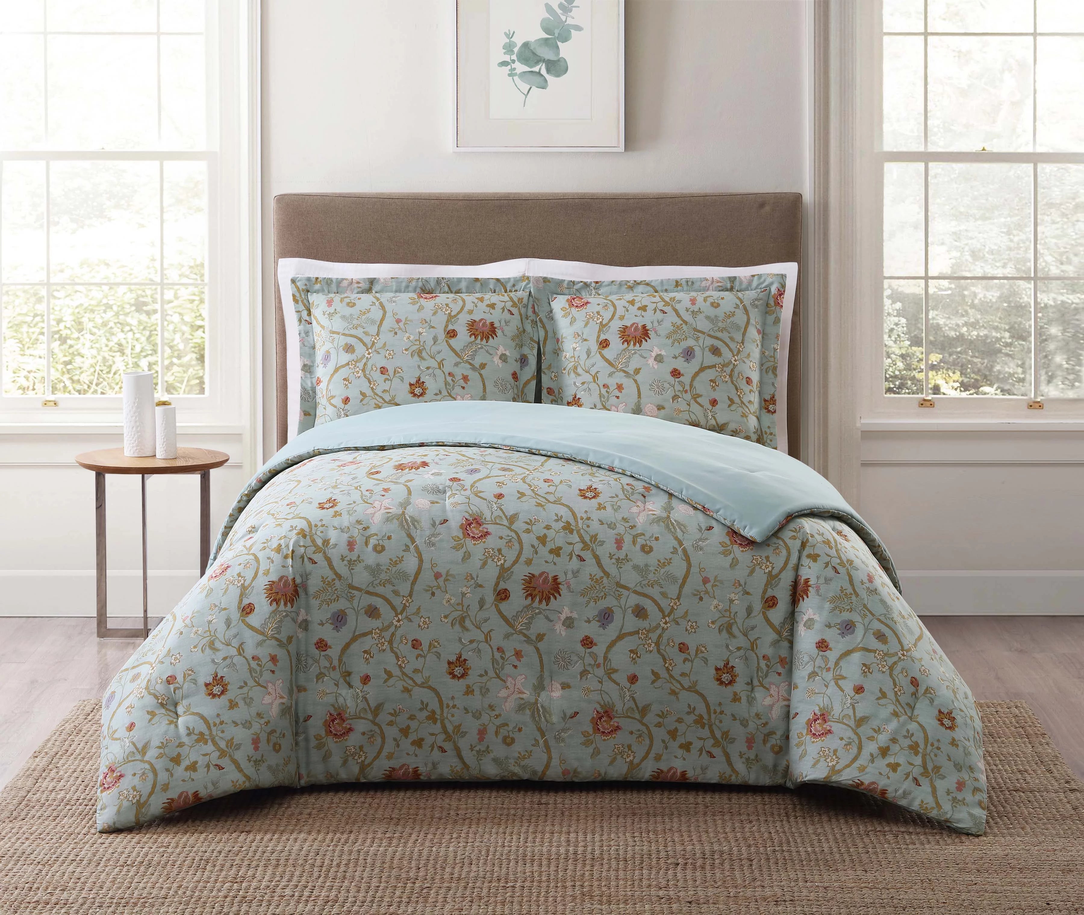 Blue Full / Queen XL Comforter Set T54120