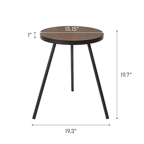 Black Steel Side Table G99841