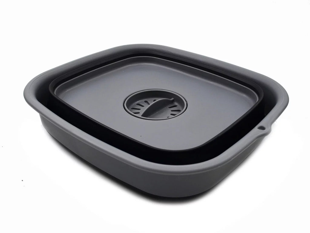 9.1L Collapsible Dishpan with Draining Plug V256720
