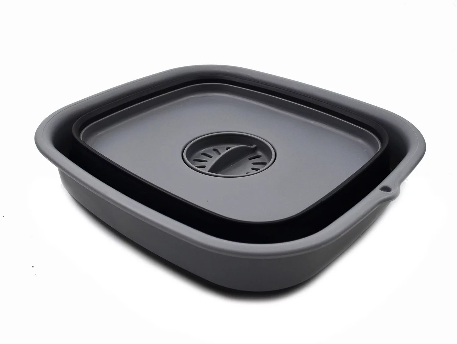 9.1L Collapsible Dishpan with Draining Plug V256720