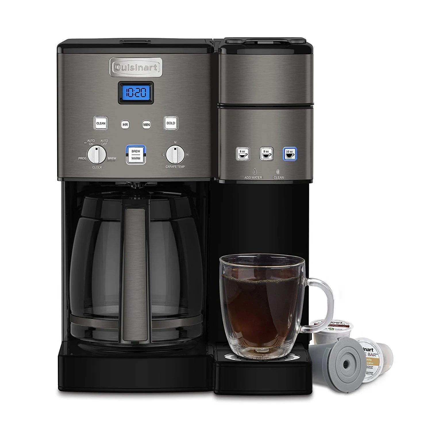 12 Cup Coffeemaker and Single-Serve Brewer E651