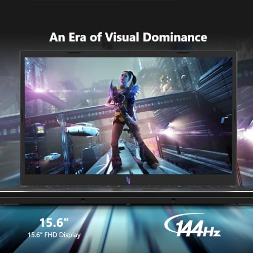15.6" FHD IPS 144Hz Gaming Laptop with Intel Core i5, NVIDIA GeForce RTX 2050, 8GB DDR5, 512GB SSD C732221