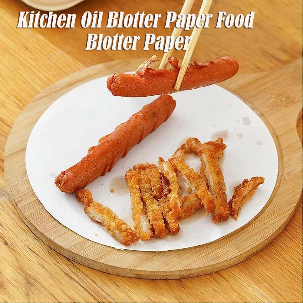 100 Sheets Non-stick Silicone Oil Blotting Paper B221