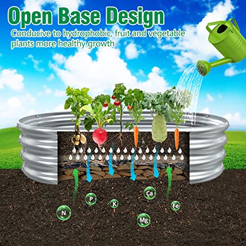 2x2x1 Ft Round Raised Garden Bed L654