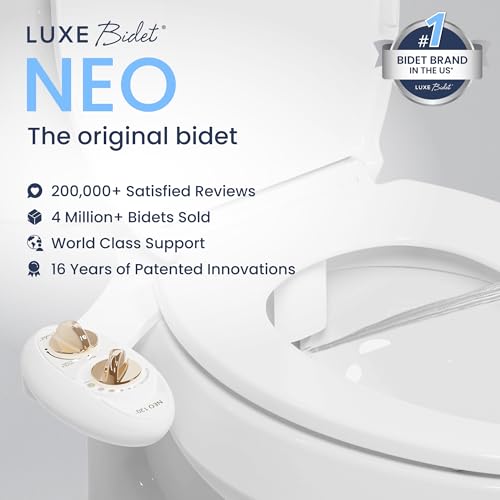 Self-Cleaning Non-Electric Bidet Attachment (White) R928930