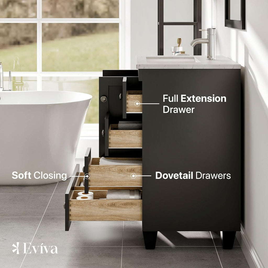 24" x 18" Espresso Bathroom Vanities Z7452