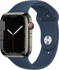 Graphite Stainless Steel 45mm Smart Watch with Abyss Blue Sport Band Z260