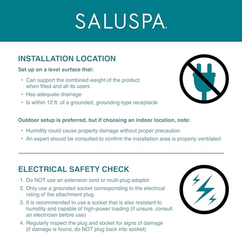 Gray 71 x 26 Inch Round Inflatable Hot Tub with Cover D90200
