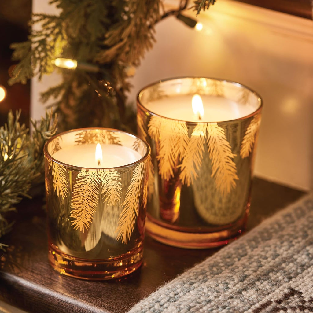Pine Needle Gold Scented Candle (13 oz) Q2457