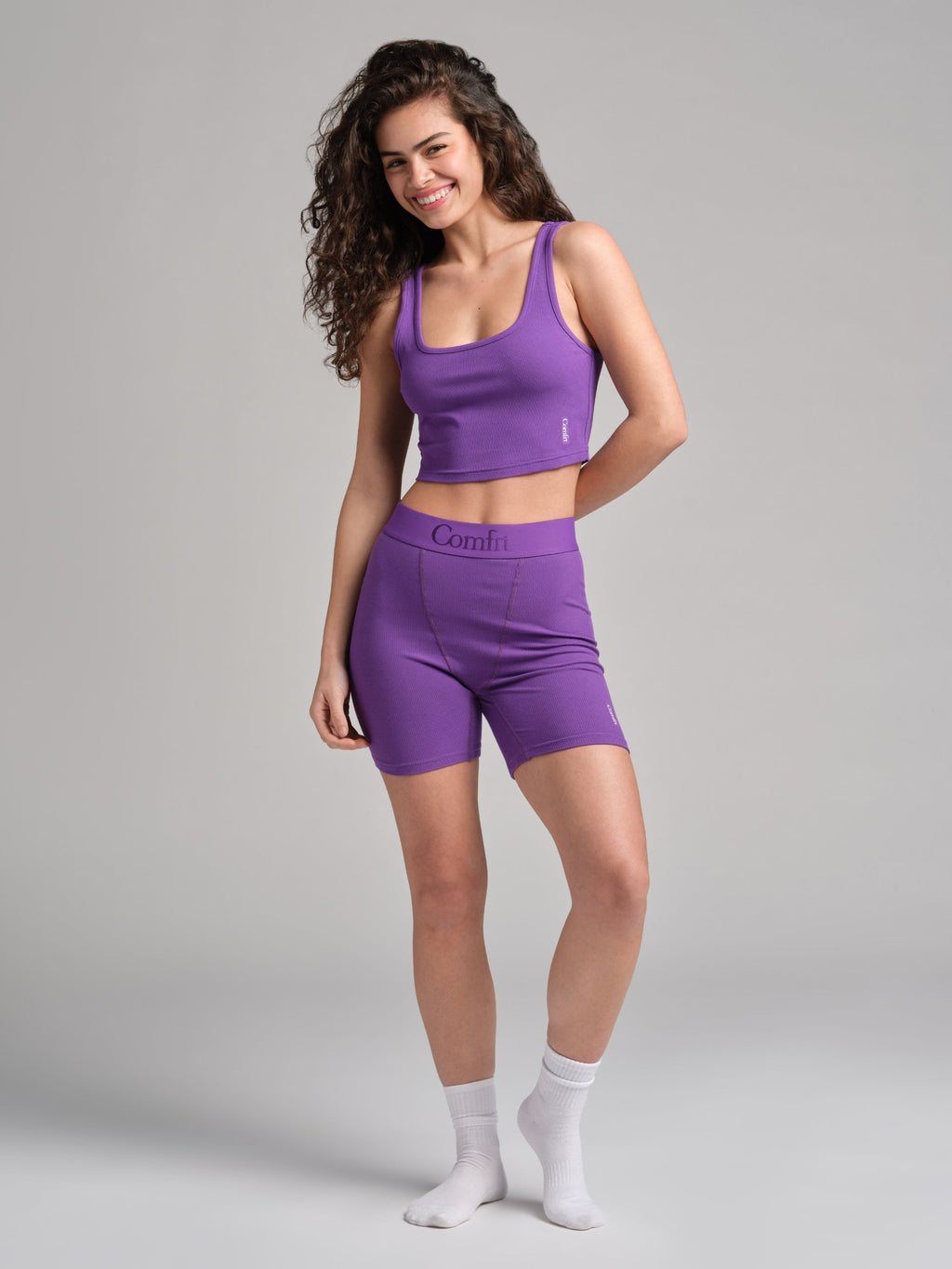 Rib Contour Crop Tank