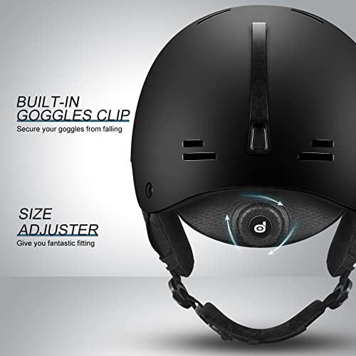 Adjustable PC Shell EPS Foam Snow Helmet U451482