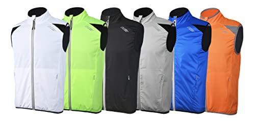 Men's Cycling Running Vest Sleeveless Windbreakers With Two side Pockets D73929