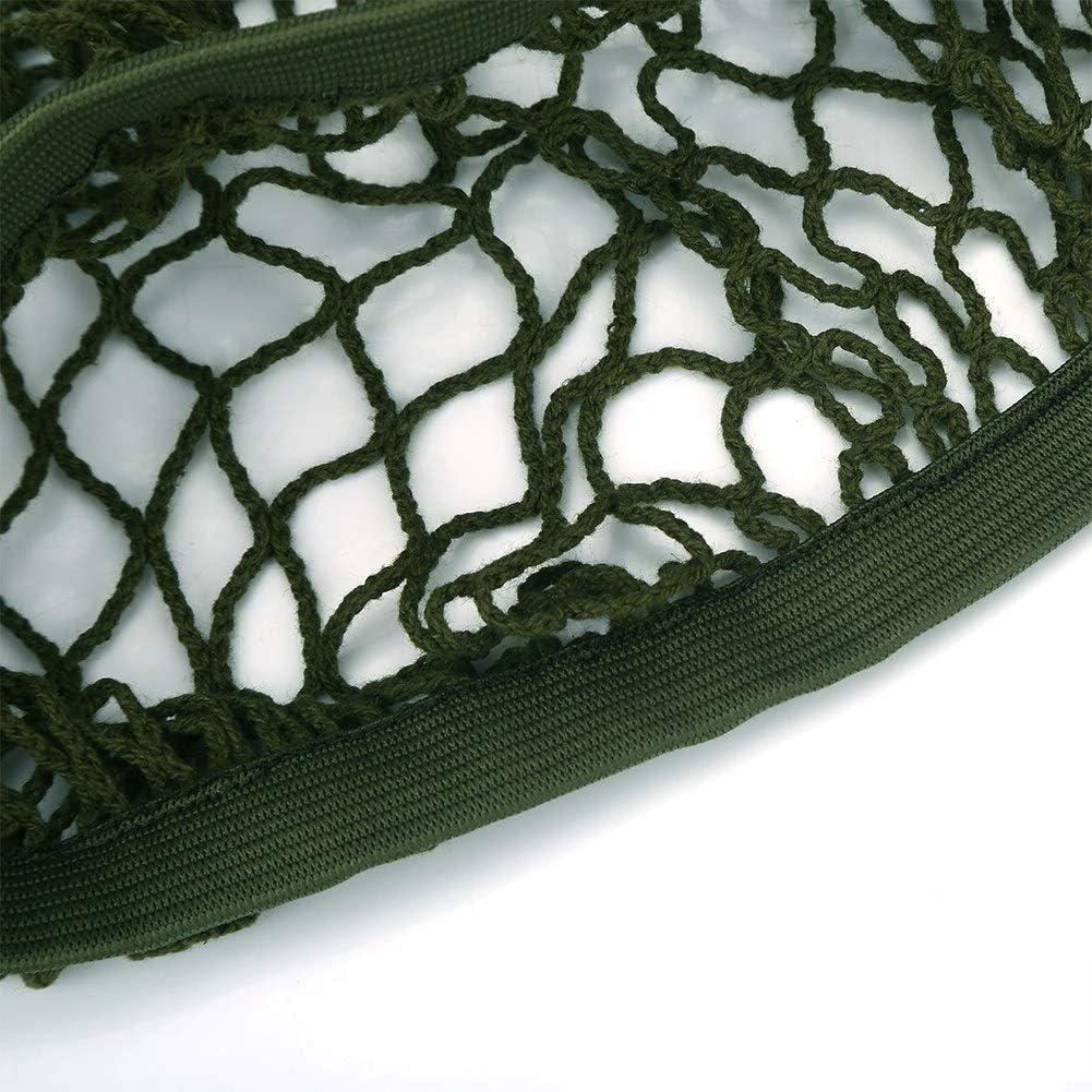 Green Nylon Helmet Net F66130