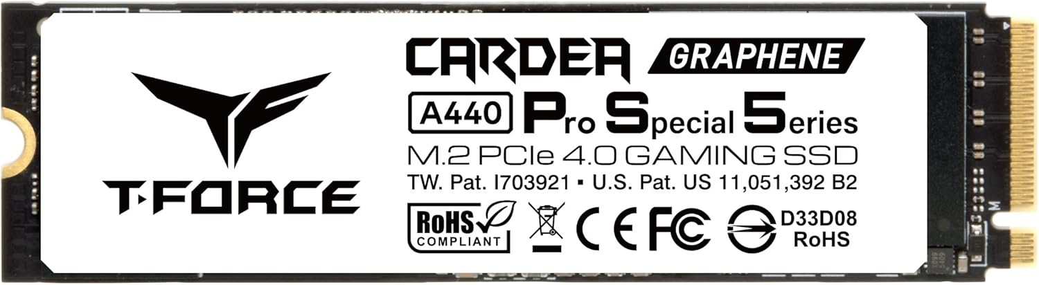 1TB NVMe PCIe Gen4 M.2 2280 SSD Pack of 2 I4475