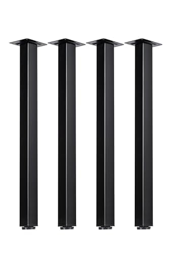 Set of 4 Adjustable Metal Table Legs Z74981