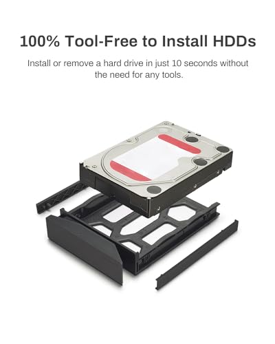 4 Bay USB 3.2 Gen2 Type-C External Hard Drive Enclosure V15501