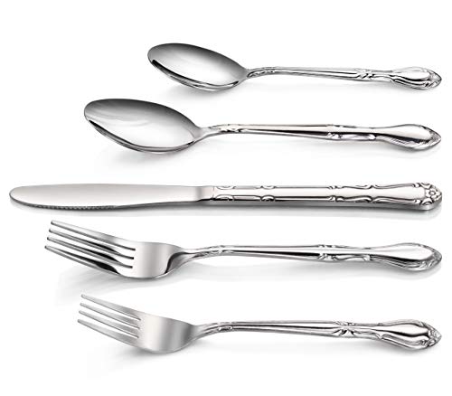 60 piece Stainless Steel Flatware Set N371