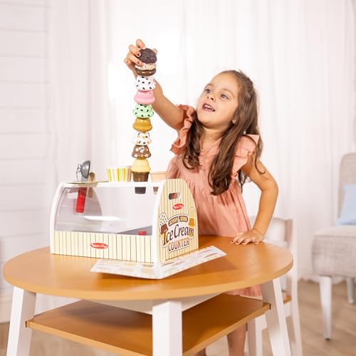 28 pcs Wooden Ice Cream Play Food Set L40818