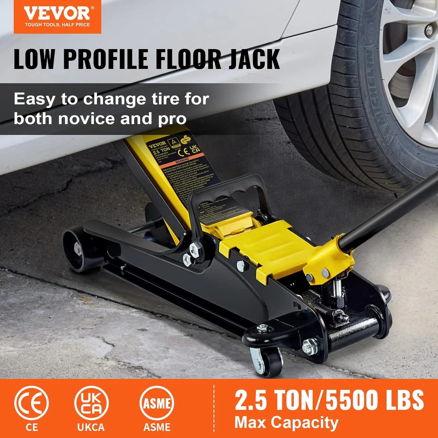2.5 Ton Low Profile Floor Jack B59370