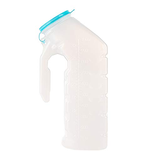 32 Oz Unisex Urinal Bottle (2 Pack) with Lid V5035