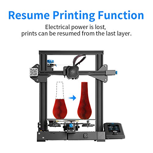 3D Printer with Resume Printing Function 8.66x8.66x9.84 inch X93592