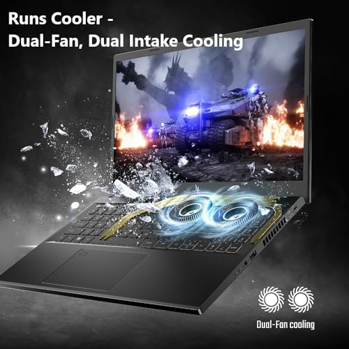 15.6" FHD IPS 144Hz Gaming Laptop with Intel Core i5-13420H, NVIDIA GeForce RTX 4050, 8GB DDR5, 512GB Gen 4 SSD G3924