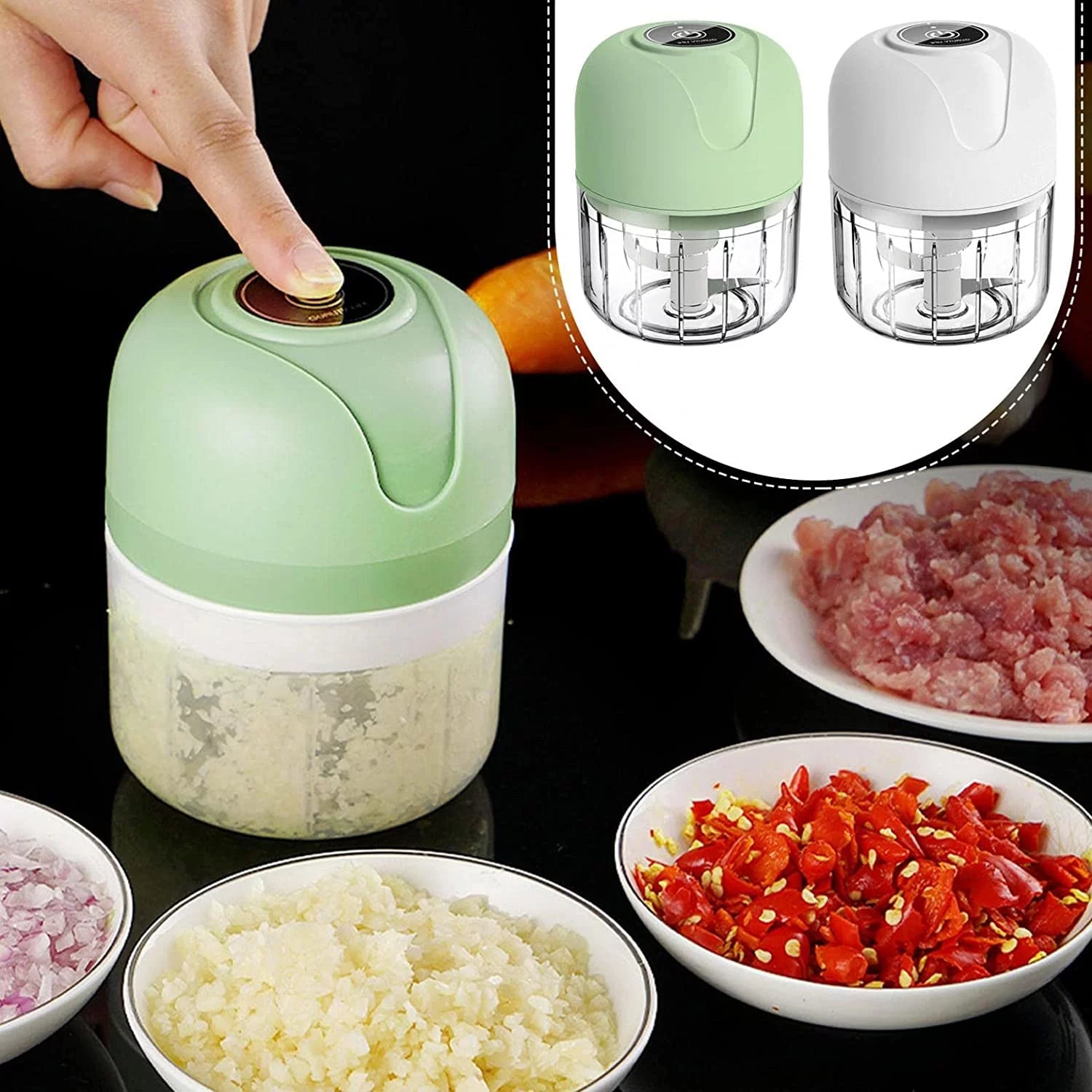 Mini Electric Food Chopper D244