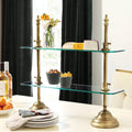 Glass Serving Stand W352822