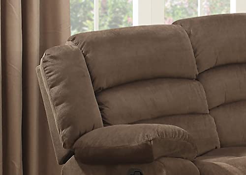 Walnut Reclining Sofa G422005