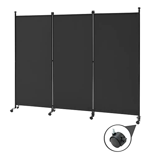 Blue Fabric Folding Room Divider I4633