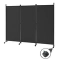 Blue Fabric Folding Room Divider I4633
